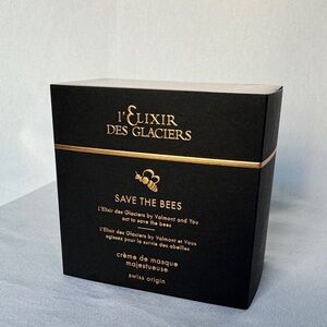 Valmont L'Elixir des Glaciers Moisturizer - Black and Gold